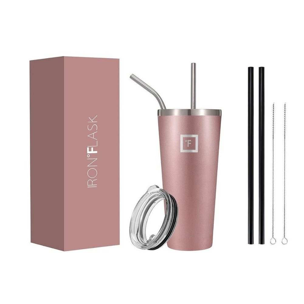 buy 2 get one free - IRON °FLASK 32 oz Classic Tumbler - Rose Gold NIB (H96)